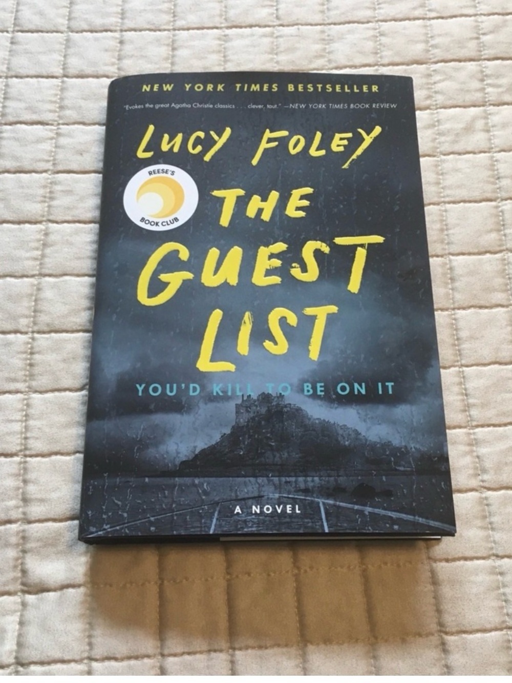 THRILLER - The Guest List by Lucy Foley Reese's book club